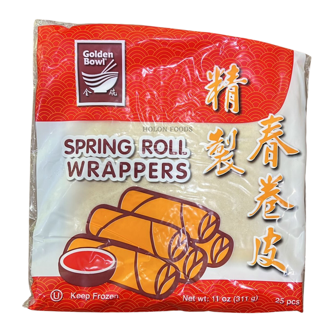Shop Golden Bowl Spring Roll Wrappers 11 oz | Holon Kosher Foods ...