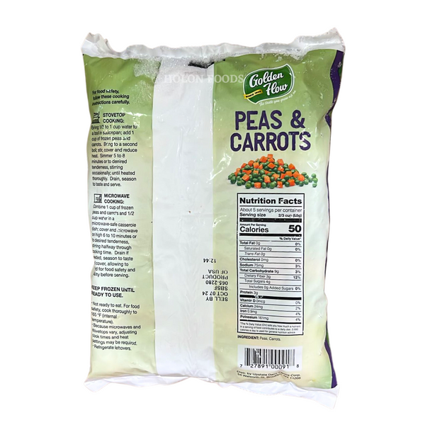 Golden Flow Peas and Carrot 16 oz