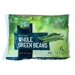 Golden Flow Whole Green Beans 16 oz