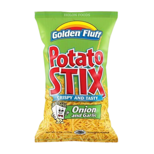 Golden Fluff Onion Garlic Potato Stix 6 oz