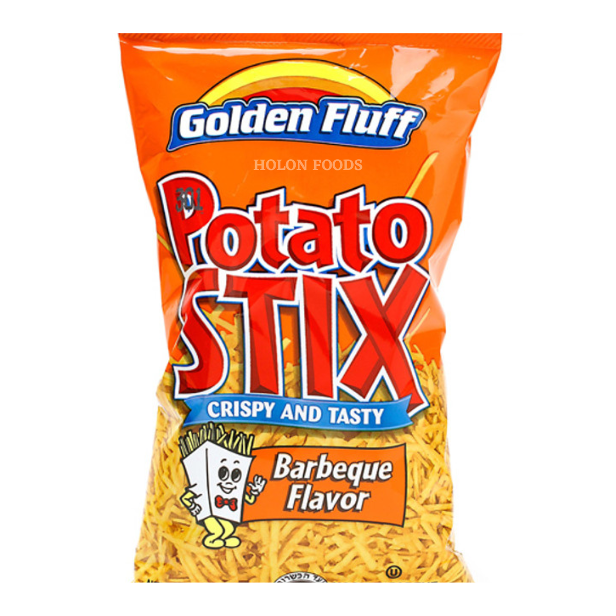 Buy Golden Fluff Potato Stix Barbecue Flavor 4.25 oz | Holon Kosher ...