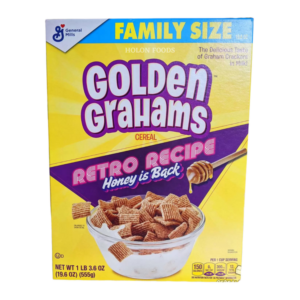 Golden Grahams Retro Recipe Cereal 19.6 oz
