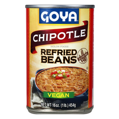 Goya Can Chipotle Refried Beans 16 oz