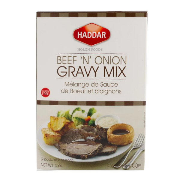 Haddar Beef & Onion Gravy Mix 4 oz