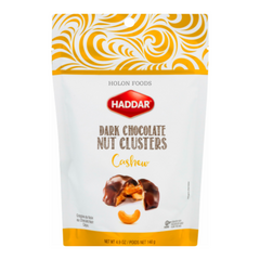 Haddar Cashew Dark Chocolate Nut Clusters 4.9 oz