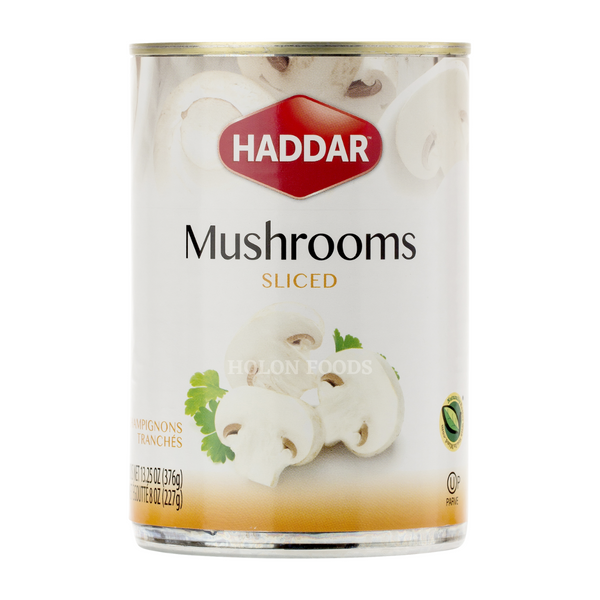 Haddar Sliced Mushrooms 8 oz
