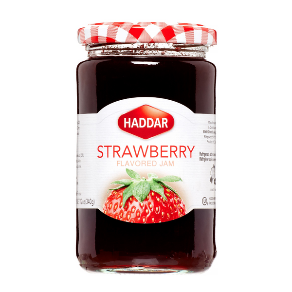 Haddar Strawberry Jam 12 oz