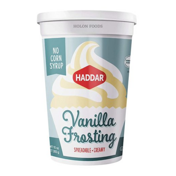 Haddar Vanilla Frosting 10 oz