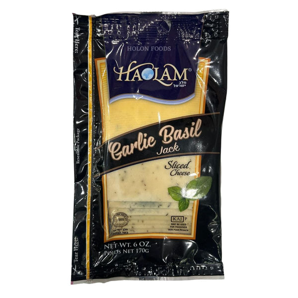 Haolam Garlic Basil Jack Sliced Cheese 6 oz