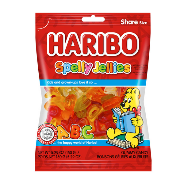 Haribo Spelly Jellies Gummies 5.29 oz