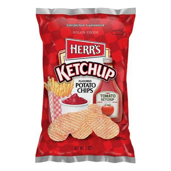 Herr's Potato Chips Heinz Ketchup 1 oz