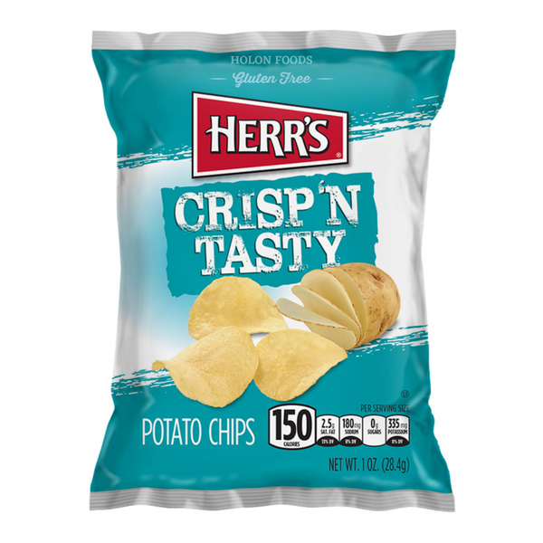 Herr's Regular Potato Chips 1 oz