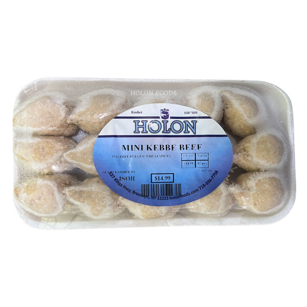 Holon Frozen Mini Kibbeh Beef 15 ct