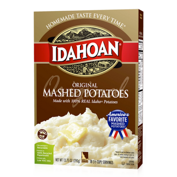 Idahoan Original Mashed Potatoes 13.75 oz