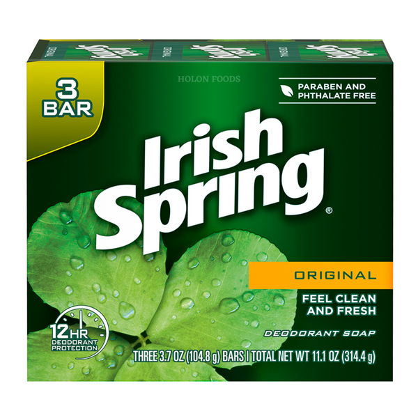 Irish Spring Original Bar Soap 3 ct