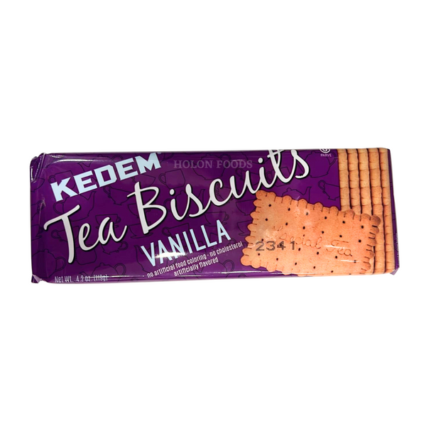 Kedem Tea Biscuit Vanilla Flavor 4.2 oz