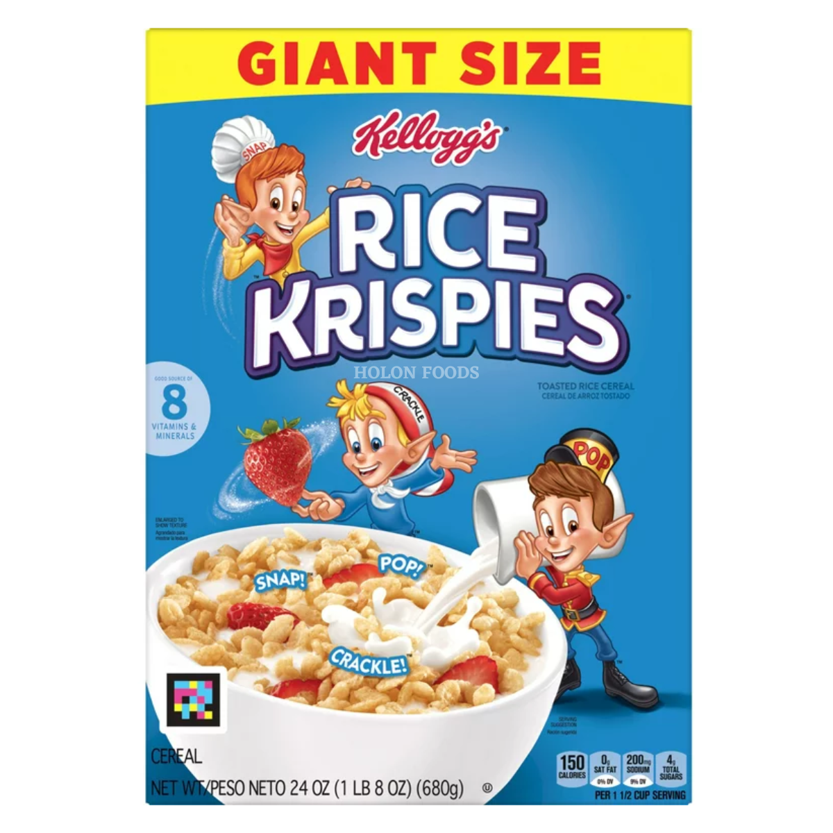 Order Kellogg's Rice Krispies Cereal 24 oz | Holon Kosher Foods ...