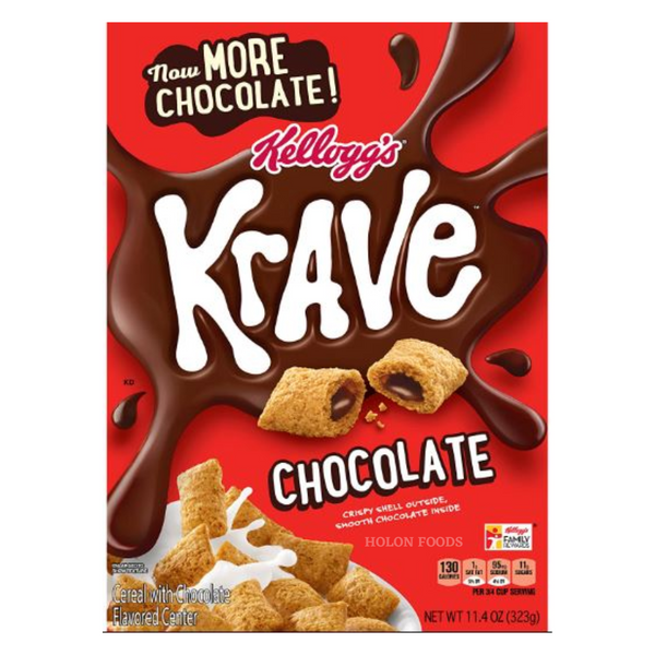 Kellogg's Krave Chocolate Breakfast Cereal 11.4 oz