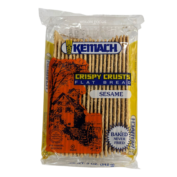 Kemach Crispy Crust Sesame Flat Bread 5 oz