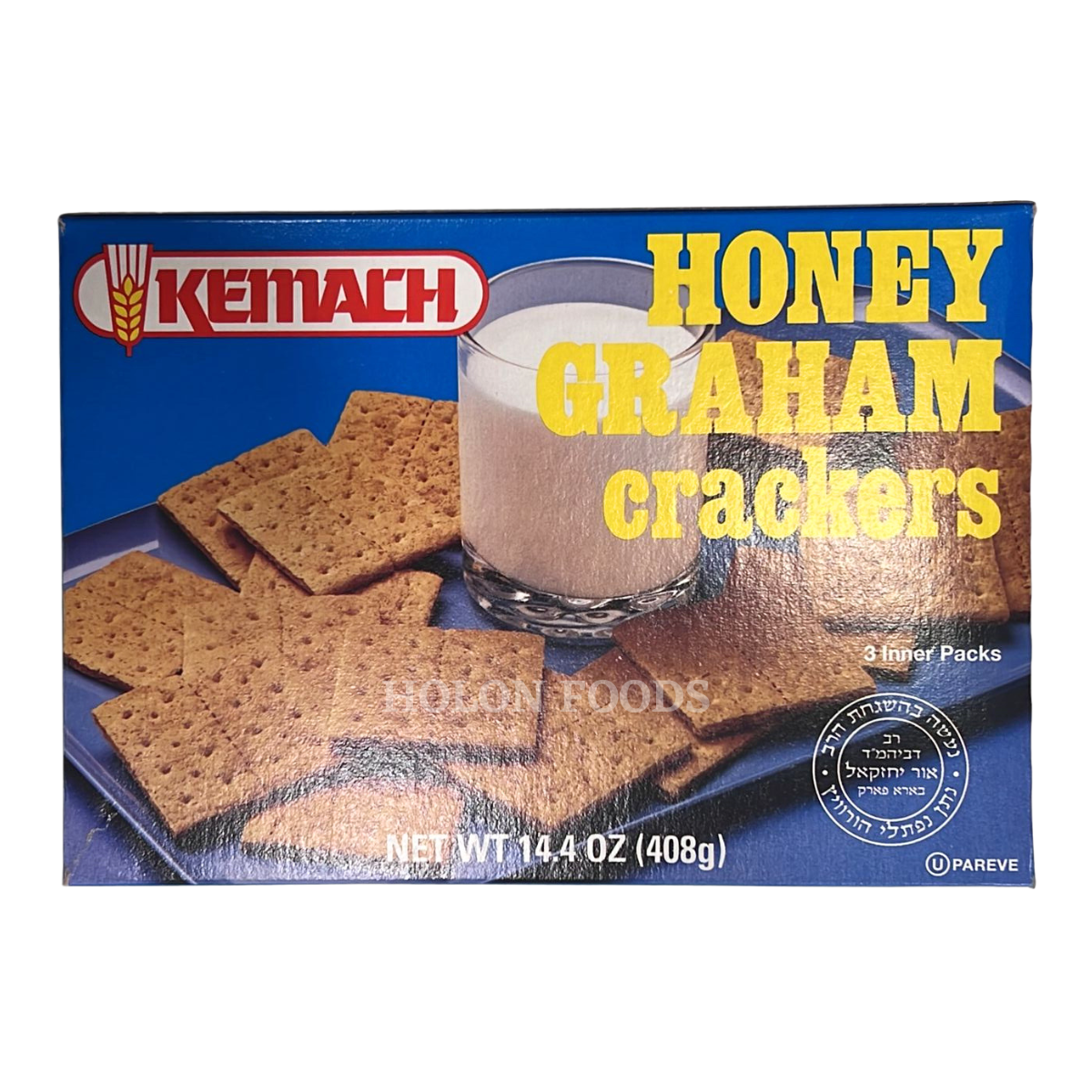 Order Kemach Honey Graham Crackers 14.4 oz online Holon Kosher Foods