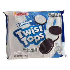 Kemach Premium Twist Tops Chocolate Sandwich Cookies 14.3 oz