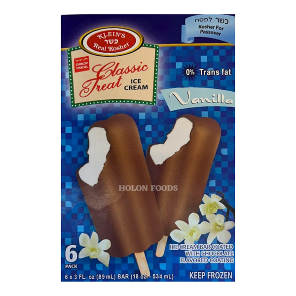 Klein's Classic Treat Vanilla Ice Cream 6 ct
