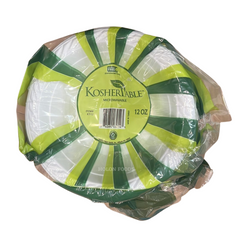 Kosher Table Microwavable Plate 12 oz
