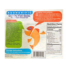 Kosherific Crunchy Fish Sticks 25 oz