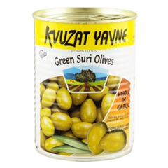 Kvuzat Yavne Green Suri Olives 19 oz