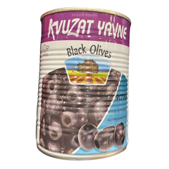 Kvuzat Yavne Pitted Black Olives 19 oz