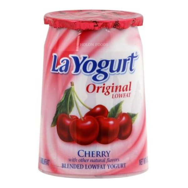 La Yogurt Lowfat Cherry Yogurt 6 oz