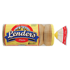 Lender's Bagels Plain 12 oz
