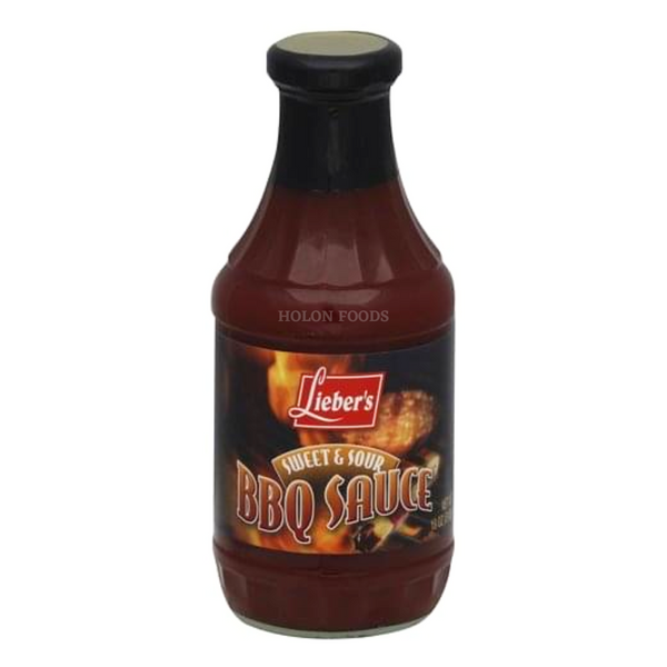 Lieber's BBQ Sauce Sweet N Sour 18 oz