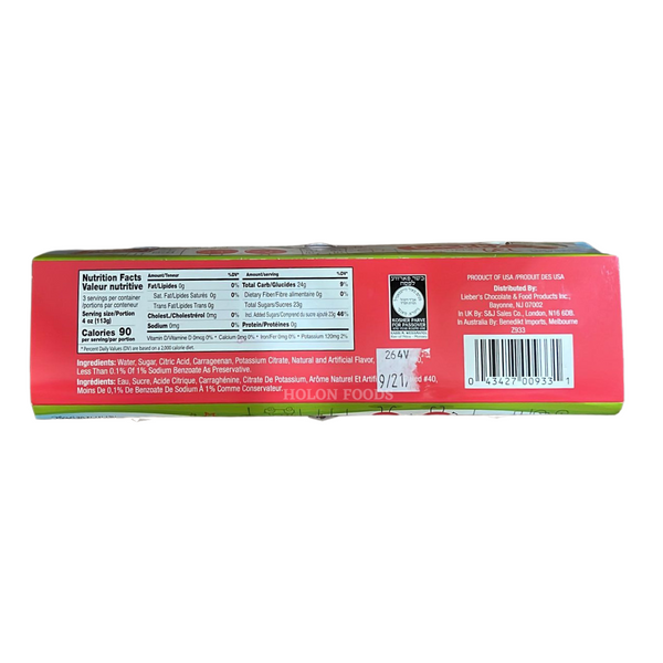 Lieber's Cherry Gel Cups 8 oz