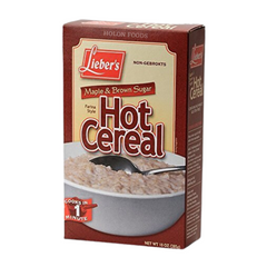 Lieber's Farina Style Maple & Brown Hot Cereal 10 oz