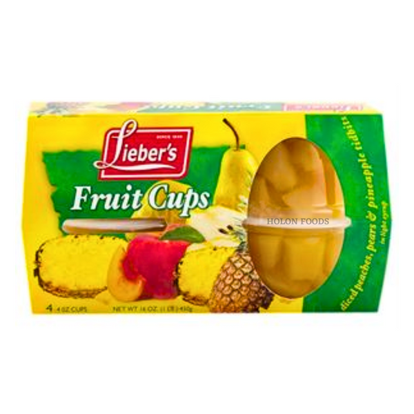 Lieber's Fruit Mix Cups 4 ct