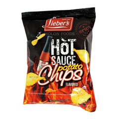 Lieber's Hot Sauce Potato Chips 0.75 oz