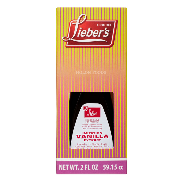Lieber's Imitation Vanilla Extract 2 oz
