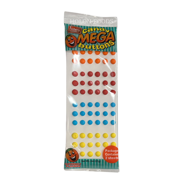 Lieber's Mega Candy Buttons 2 oz