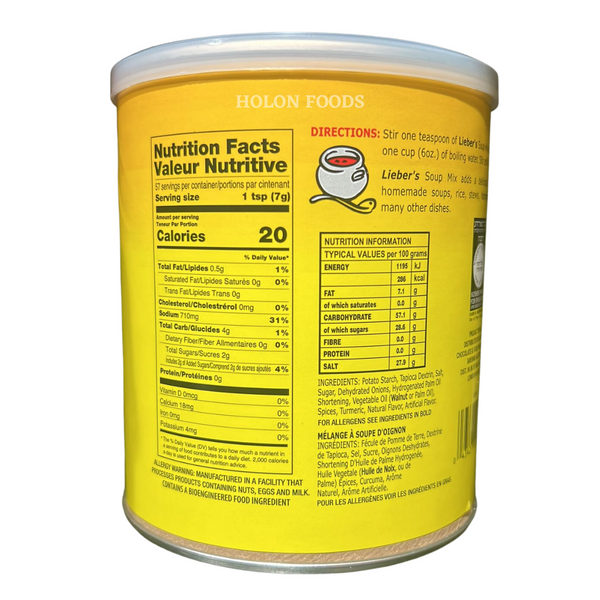 Lieber's Onion Consomme (No MSG) 14 oz