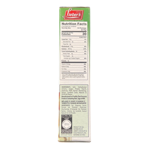Lieber's Onion Soup Mix 2.75 oz