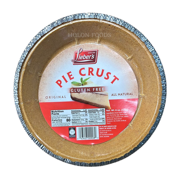 Lieber's Gluten Free Original Pie Crust 6 oz