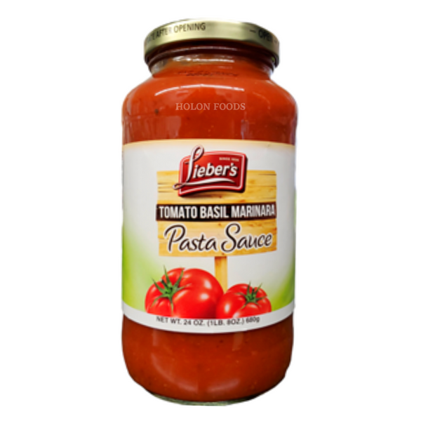 Lieber's Pasta Sauce Tomato Basil 26 oz