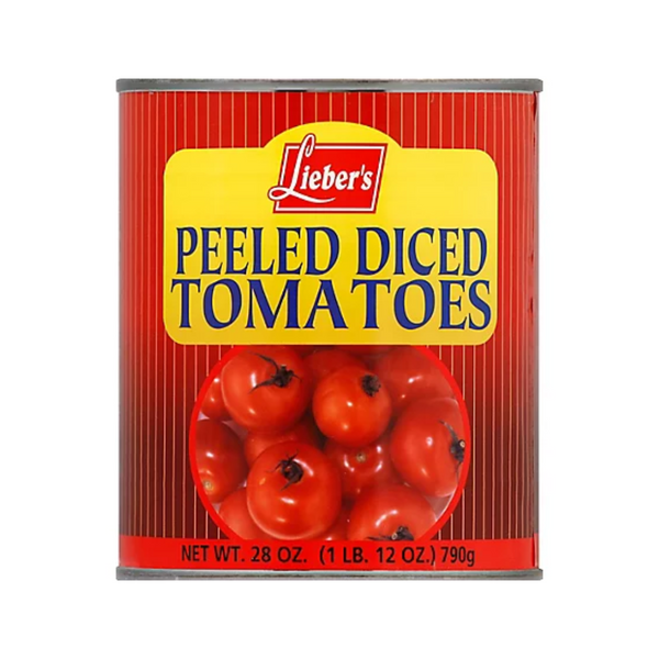 Lieber's Peeled Diced Tomatoes 28 oz