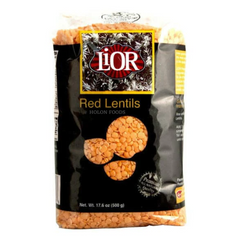 Lior Red Lentils 17.6 oz