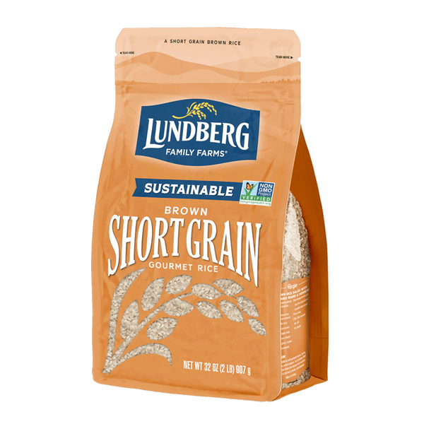 Lundberg Short Grain Brown Rice 2 lbs