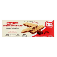 Man Sugarfree Chocolate Wafers 6.3 oz