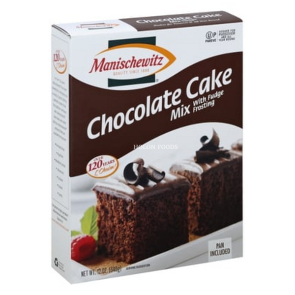 Manischewitz Chocolate Cake Mix with Fudge Frosting 12 oz
