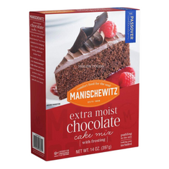 Manischewitz Extra Moist Chocolate With Frosting 14 oz