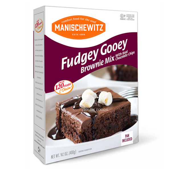 Manischewitz Fudgey Gooey Brownie Mix 14.1 oz